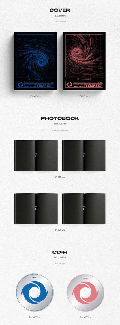 TEMPEST - 1st Mini-Album 'It's ME, It's WE'