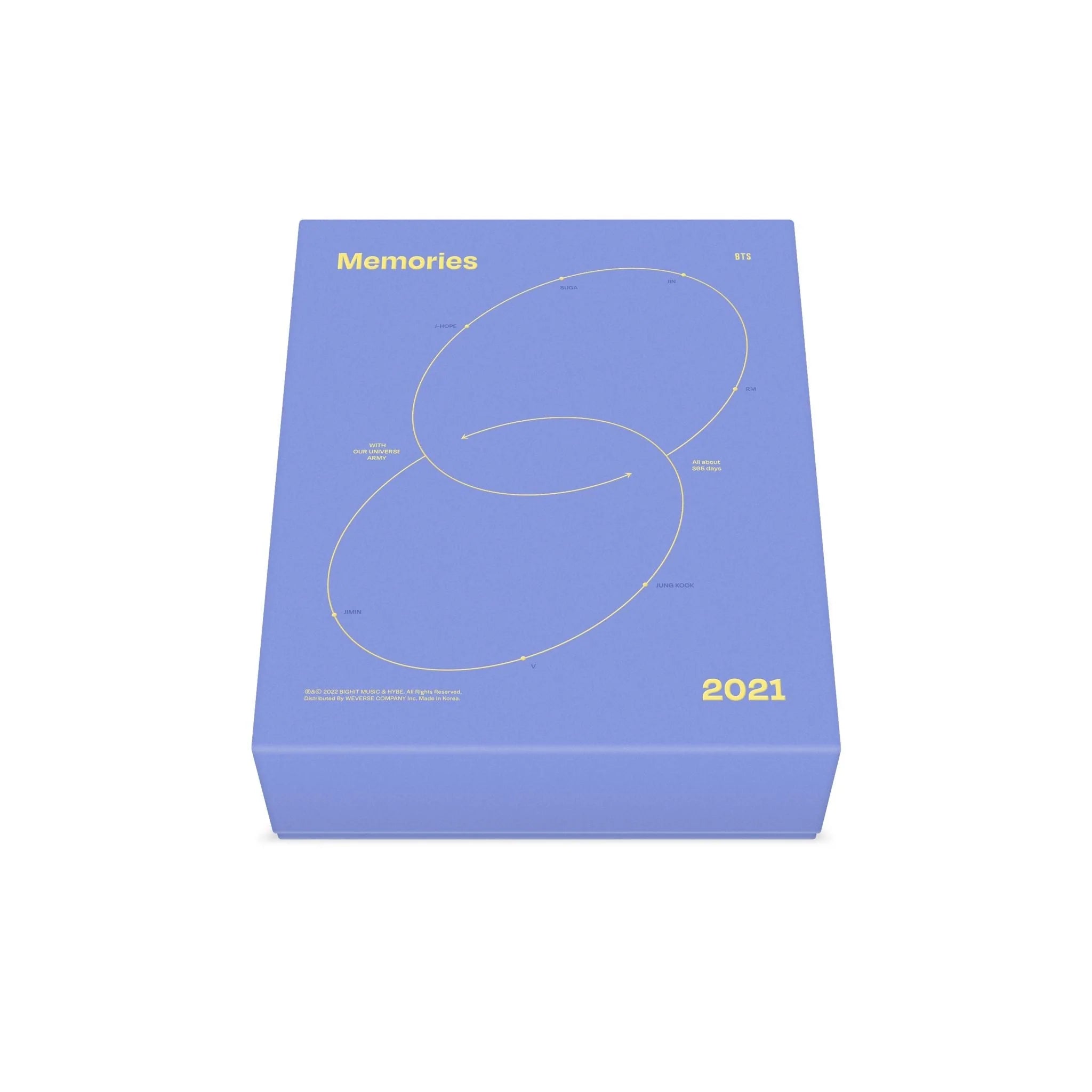 BTS - Memories of 2021 (Blu-Ray) + Weverse Gift – KLOUD K-Pop Store