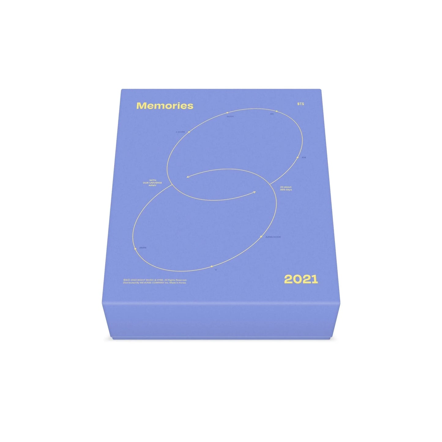 BTS - Memories of 2021 (Blu-Ray) + Weverse Gift