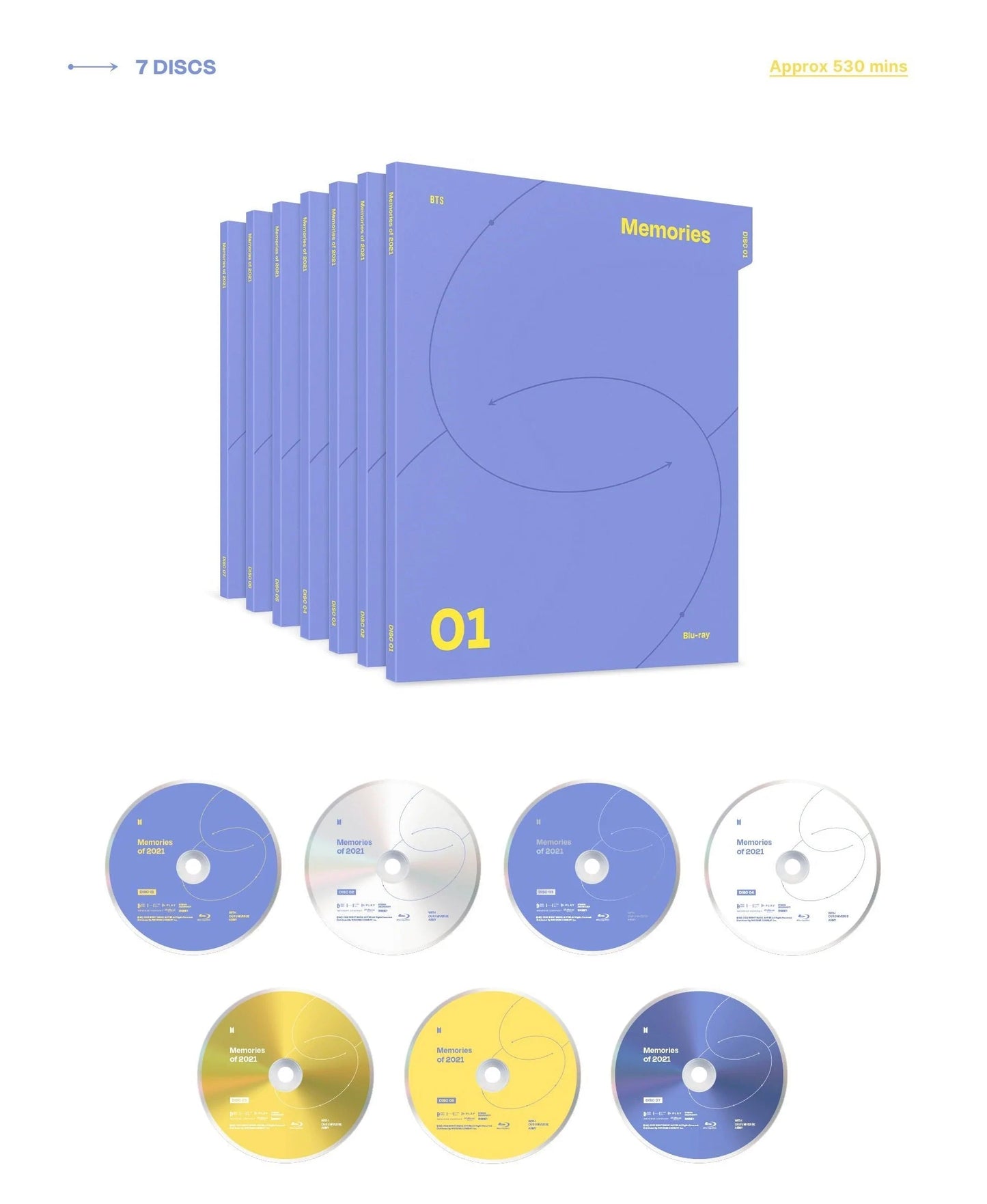 BTS - Memories of 2021 (Blu-Ray)