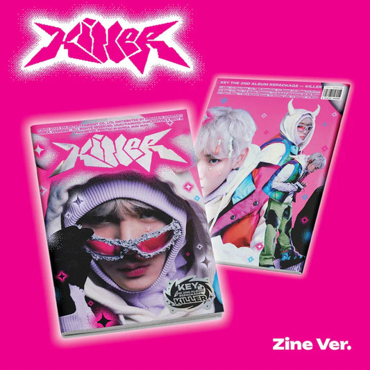 SHINee - KEY - The 2nd Album Repackage ‘Killer’ (Zine Version)