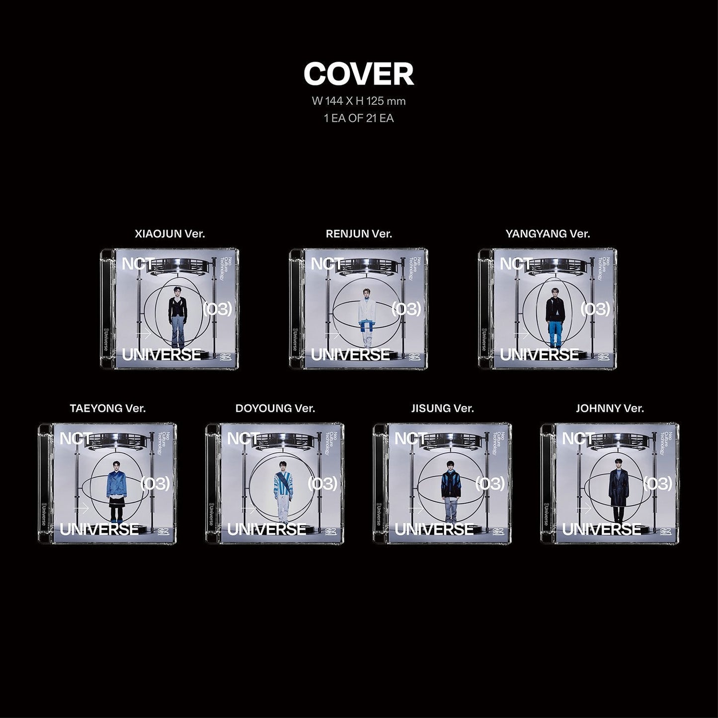NCT - The 3rd Album 'Universe' (Jewel Case Version)
