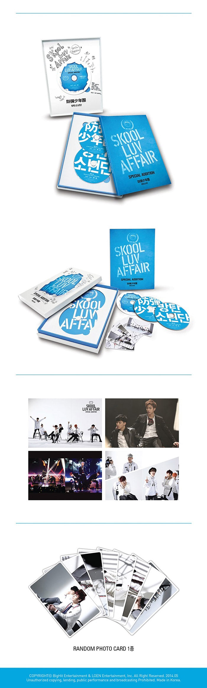 BTS 방탄소년단 - 2nd Mini-Album 'SKOOL LUV AFFAIR: Special Addition'