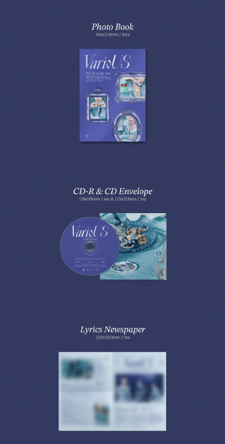 VIVIZ - 3rd Mini-Album 'VarioUS' (Photobook Version)