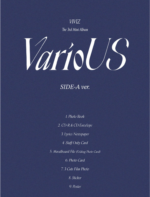 VIVIZ - 3rd Mini-Album 'VarioUS' (Photobook Version)