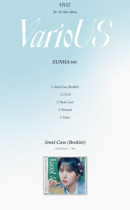 VIVIZ - 3rd Mini-Album 'VarioUS' (Jewel Case Version)