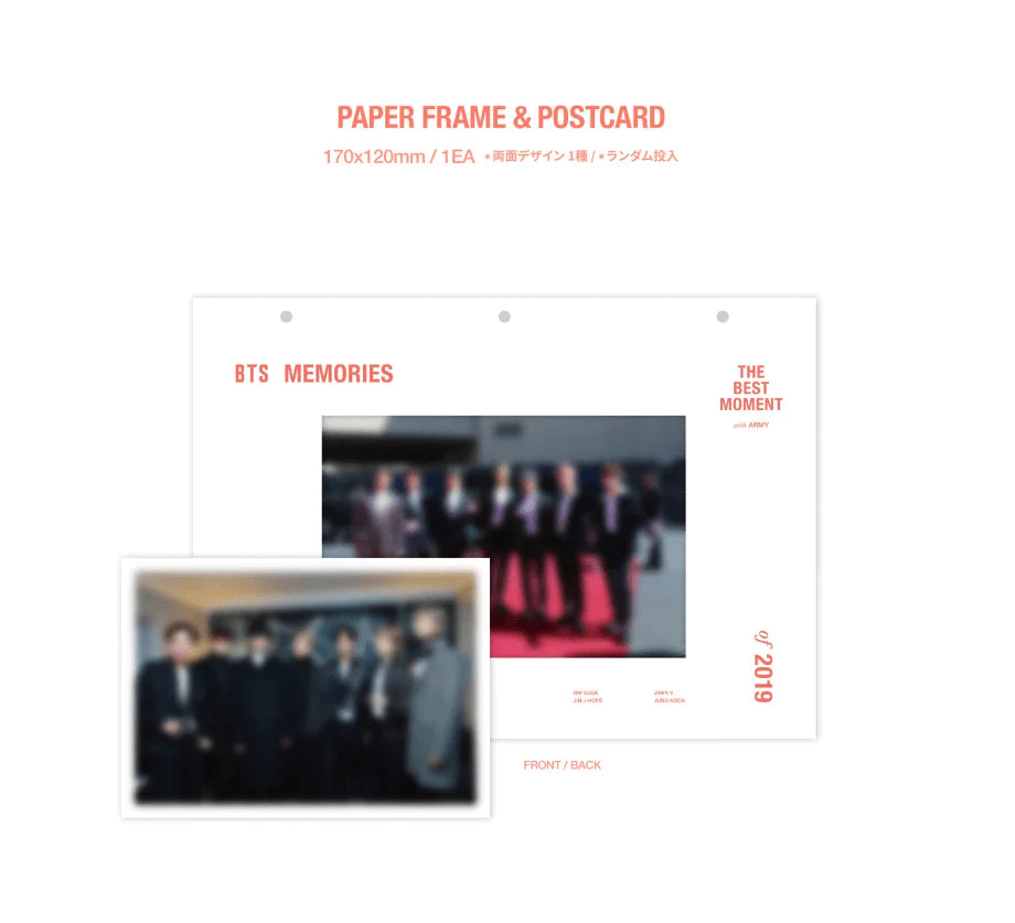 BTS - Memories of 2019 (DVD Set) – KLOUD K-Pop Store