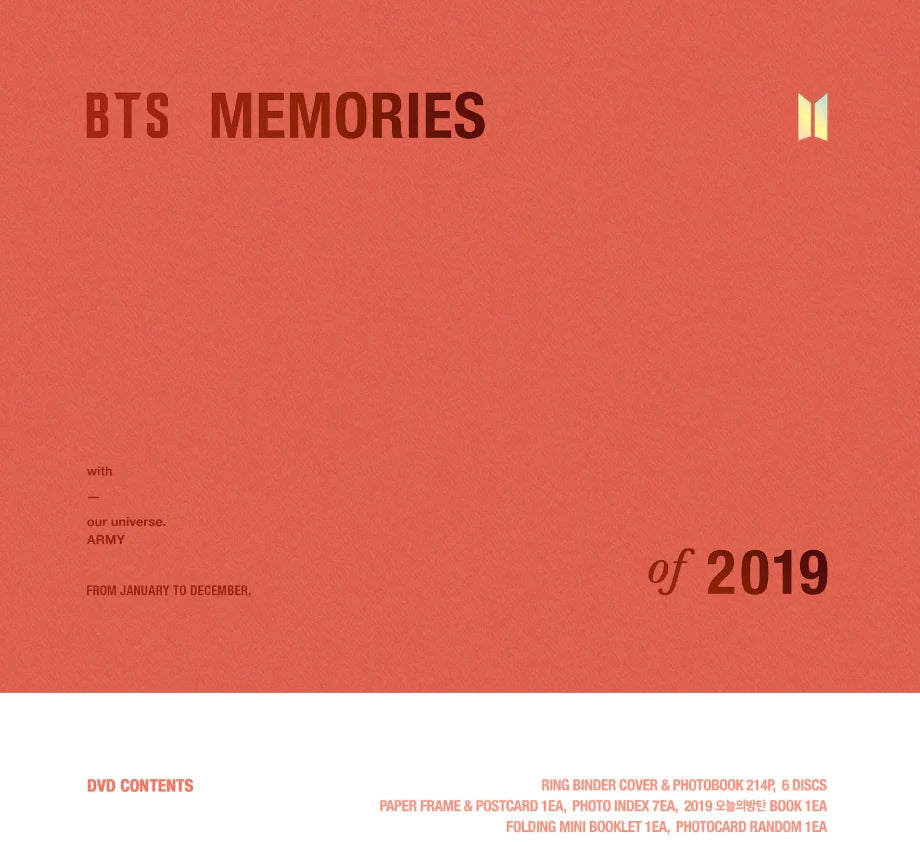 BTS - Memories of 2019 (DVD Set)