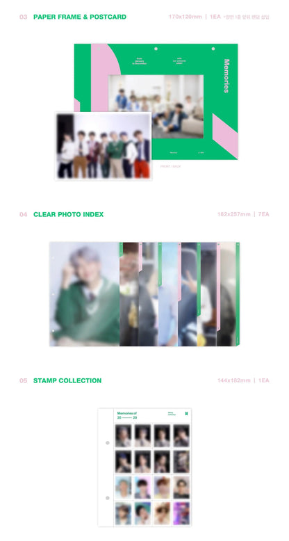 BTS - Memories of 2020 (DVD) + Weverse Gift